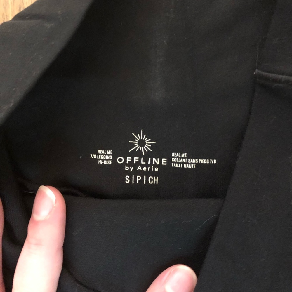 Aerie Offline RealMe Crossover waist legging high rise